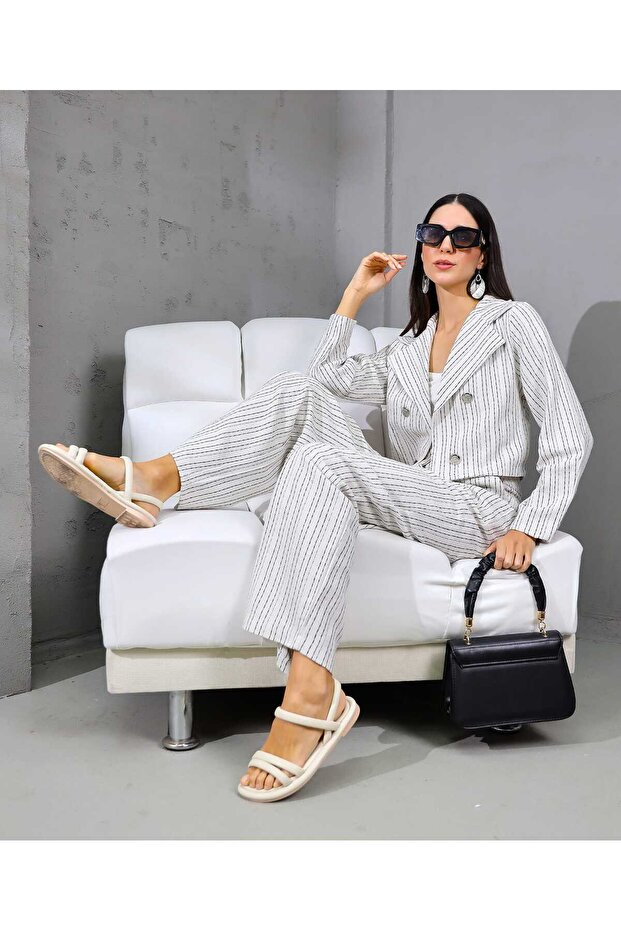 STRIPED DOUBLE SET - 4