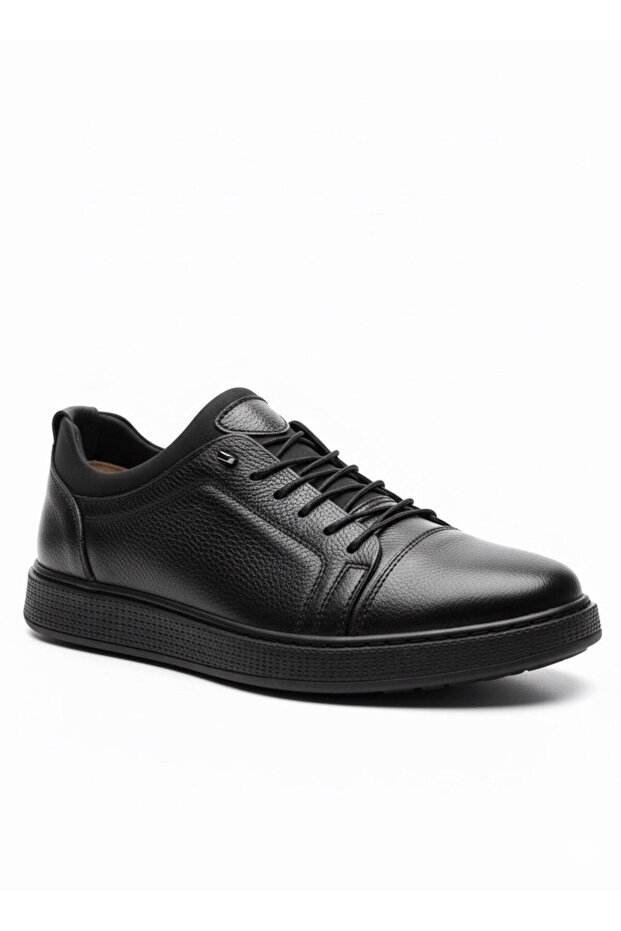 Genuine Leather Laceless Stretch Full Orthopedic Comfortable Fit Shoes Suitable for Feet with Corns