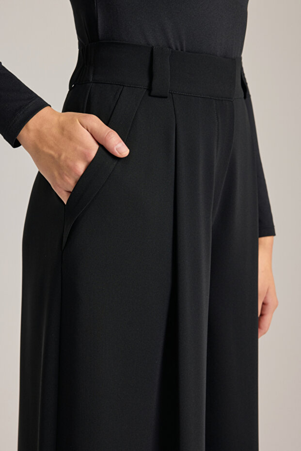 Dokuma Pantolon Etek - 3