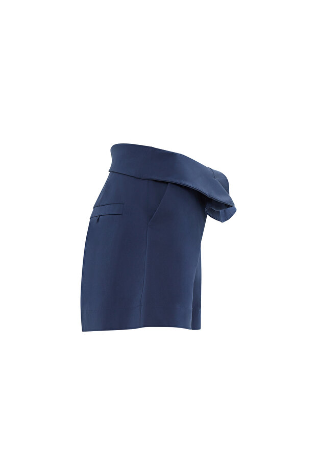 Fırfır Detaylı Şort - 2