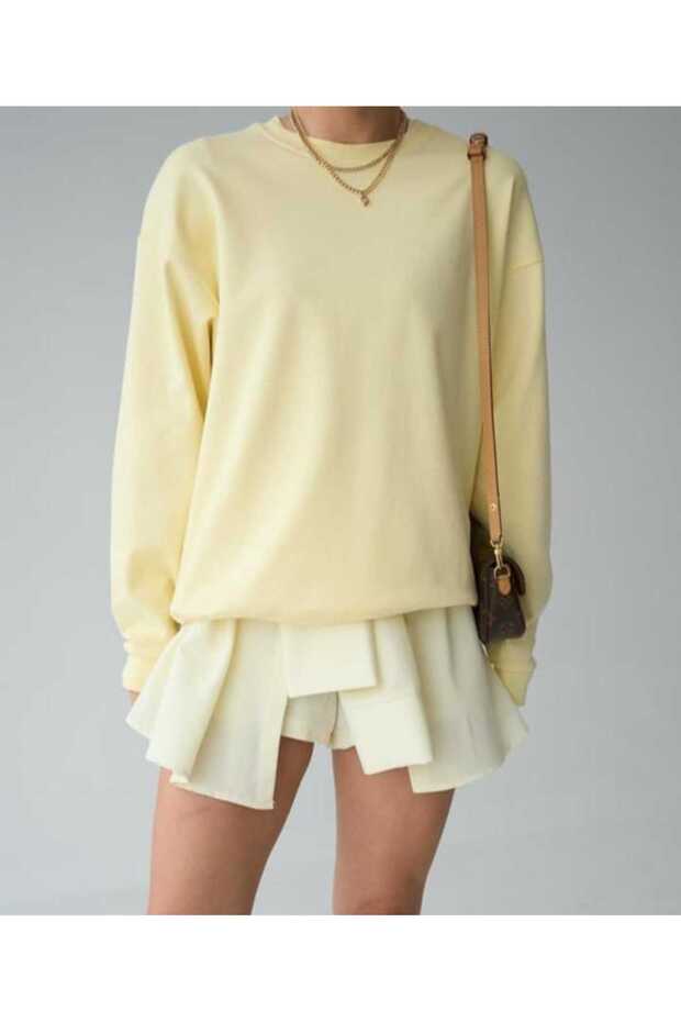 sweat , oversize sweatshirt - 3