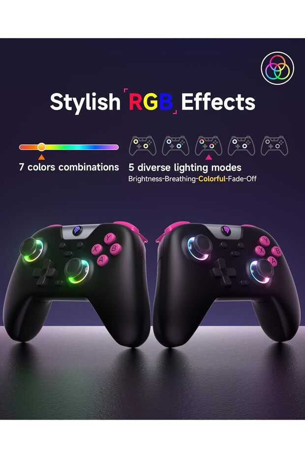 EasySMX X05 2.4g Wireless Controller for PC/iPhone/Android/Switch & Steam Deck- Bluetooth Controller - 3