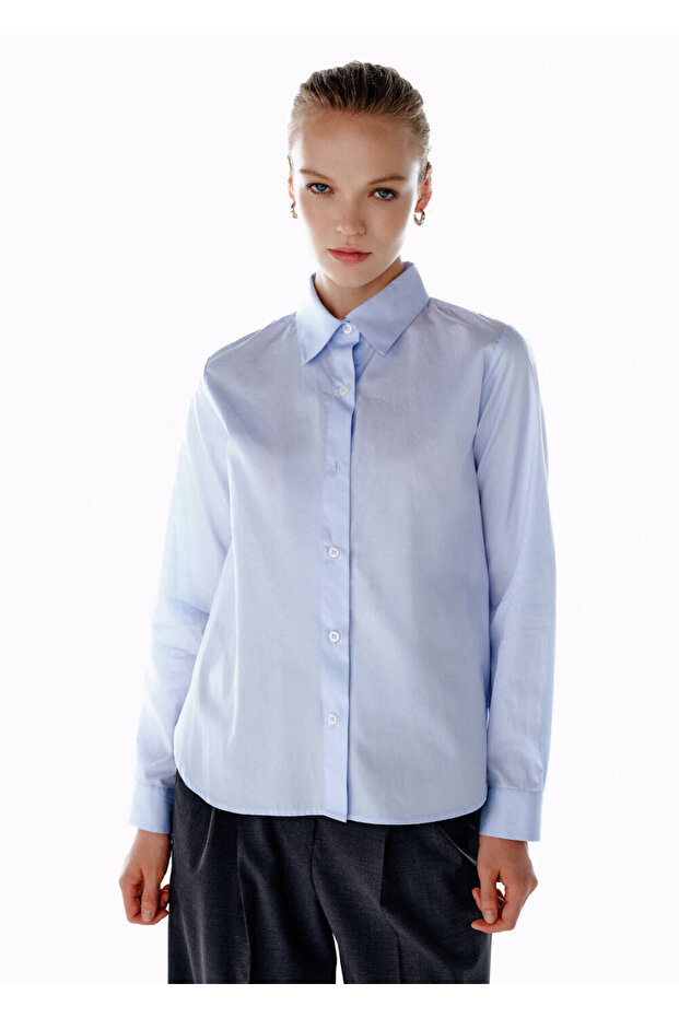 Mavi Regular Fit Gömlek - 1