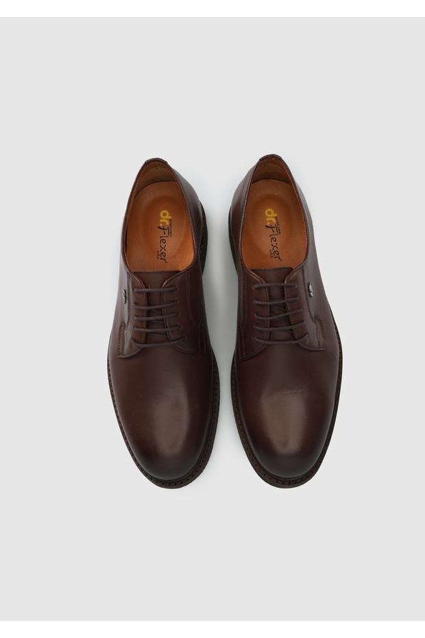 Kahve Deri Erkek Ayakkabı - 5