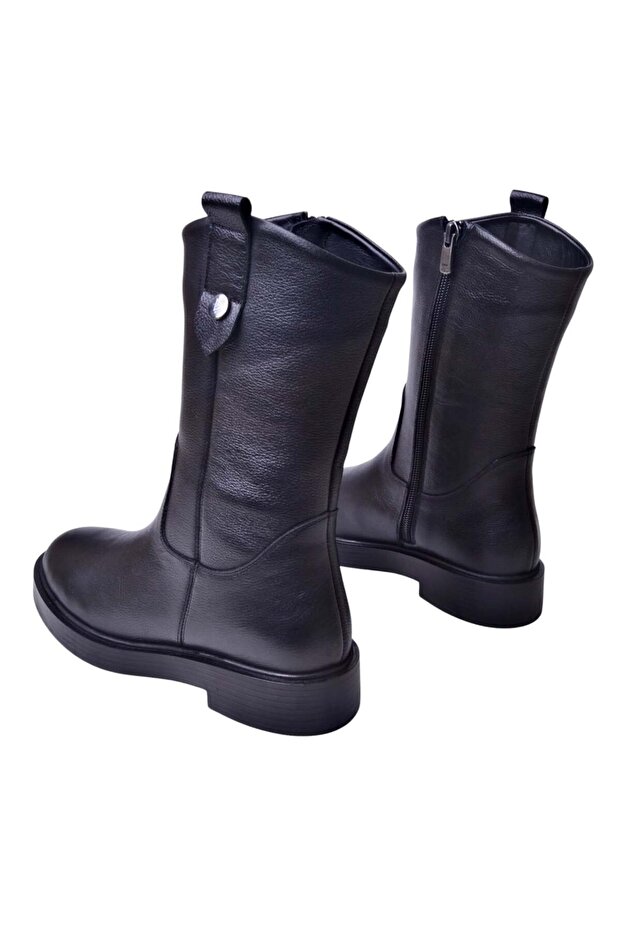 Kadın Deri Bot 25101073K - 4