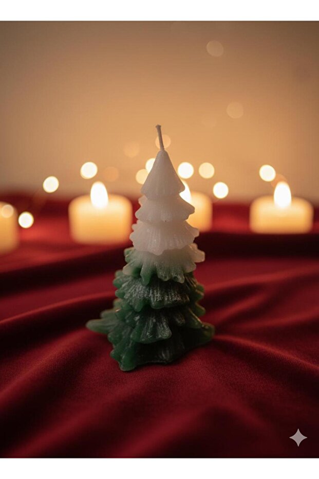 Çam ağacı noel mum