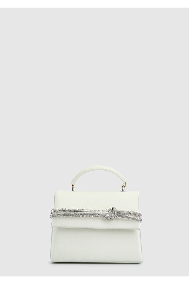 White Women's Evening Dress Bag
