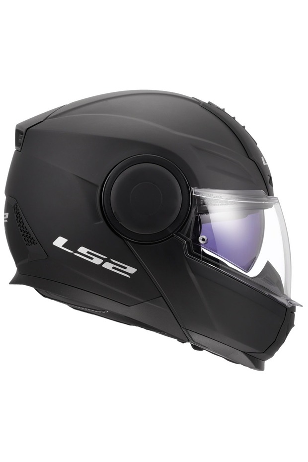 SCOPE 2 ÇENE AÇILIR KASK MAT SİYAH - 7