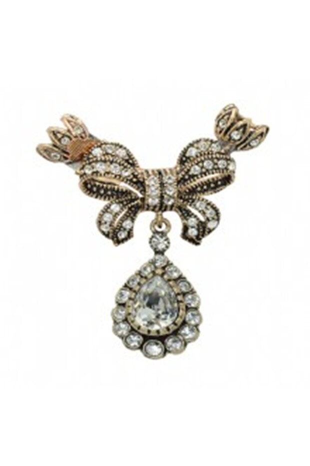 Valentine's Day Gift Gorgeous Century Jewelry Diamond Montur Pendant Pearl Drip for Necklace