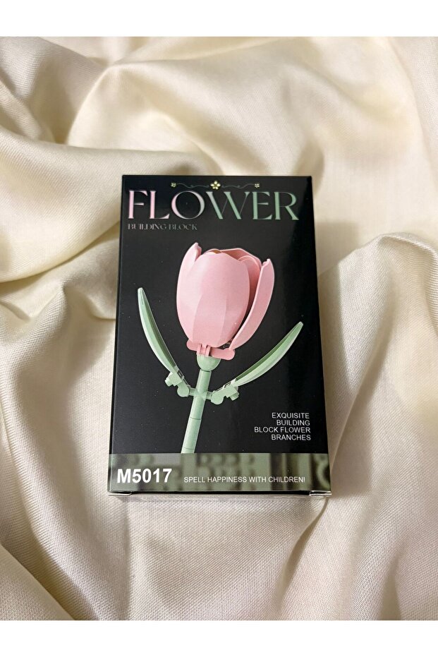 Yaratıcı Çiçek Yapı Oyuncak Figürü - 1