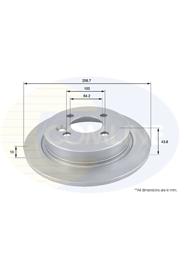 Мини спирачен диск - 1