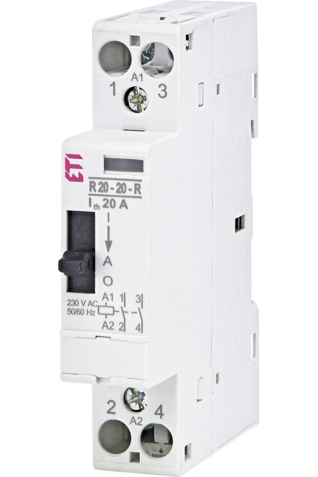 Contactor modular R 2020R 230V AC