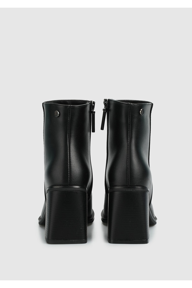 Siyah Kadın Bootie - 4