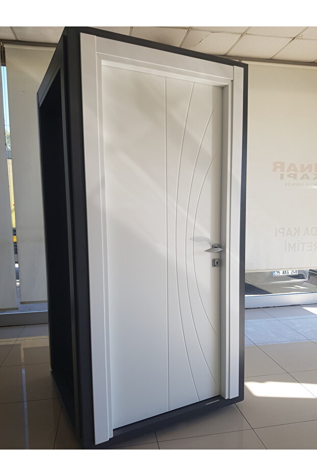 İMBAT model ODA, SALON, MUTFAK KAPISI Beyaz PVC Membran ( 204,5 X 86 X 10 ) - 1