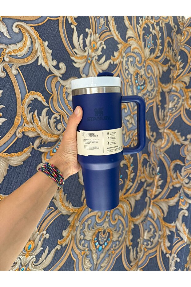 pipetli Quencher H2.0 Flowstat Paslanmaz Çelik Yalıtımlı Bardak 40 Oz 1,18 Lt Orchid - 1