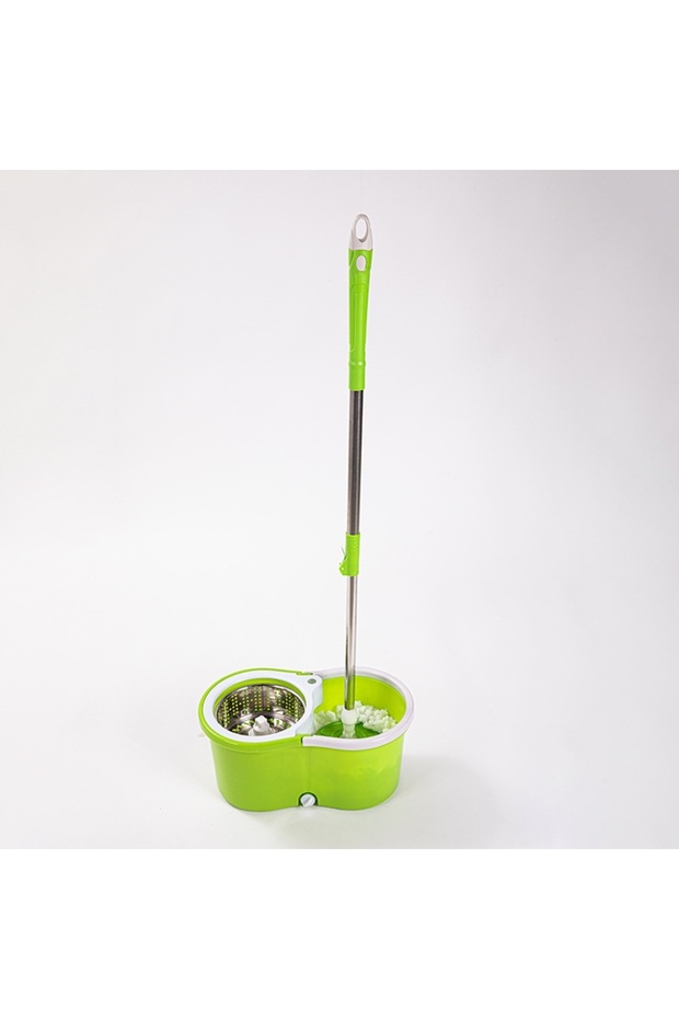 MAGIC SPIN MOP + 2 CARTRIDGES, SQUEEZER BUCKET - 8