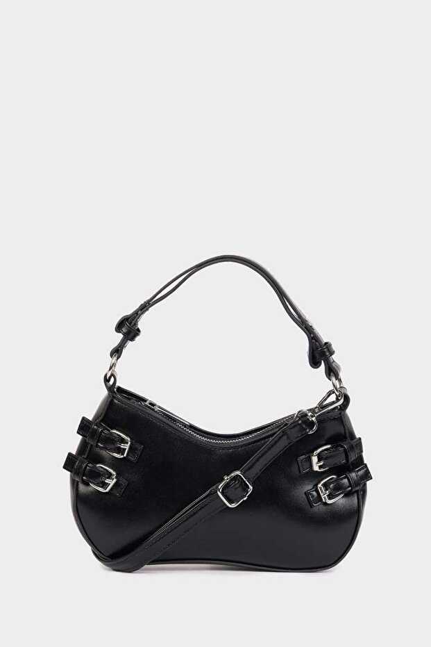 Women's Faux Leather Shoulder Bag (Ns)
