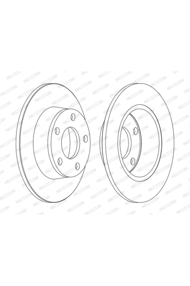 Спирачен диск Audi A6 C5 - 3
