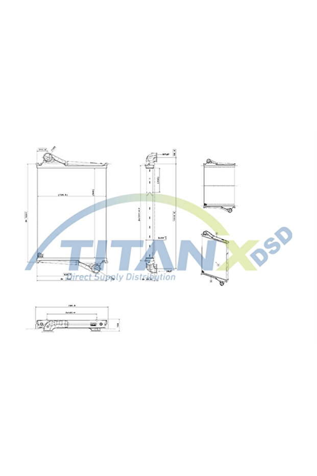 Intercooler Compressor Volvo B11 - 1