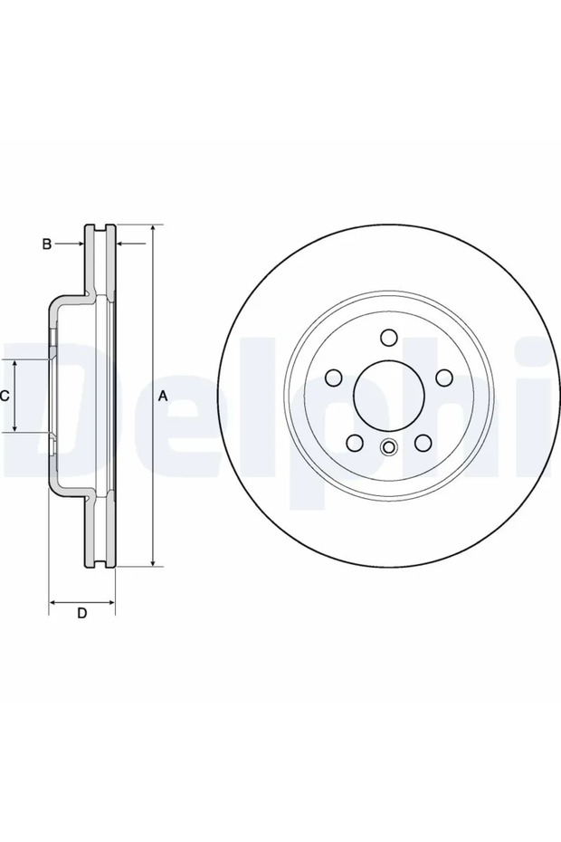 Спирачен диск BMW 5/6/7 - 1