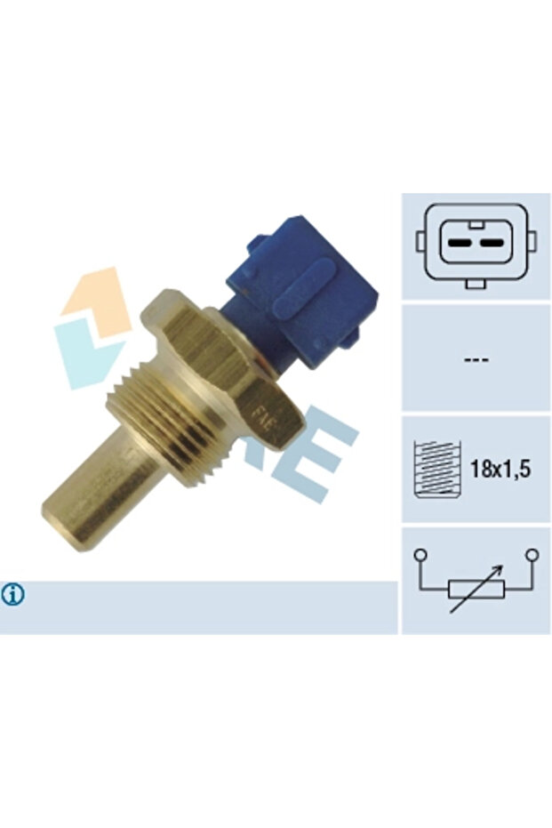 Coolant Temperature Sensor Daf 85 Cf/95 - 1
