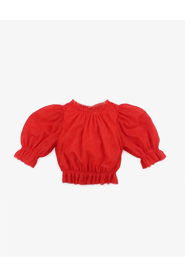 تنورة مطوية سادة للبنات - 5