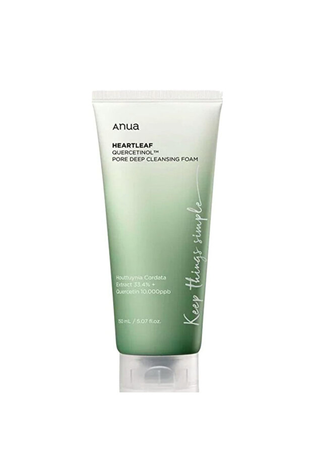 HEARTLEAF QUERCETINOL PORE DEEP CLEANSING FOAM, 150 ML