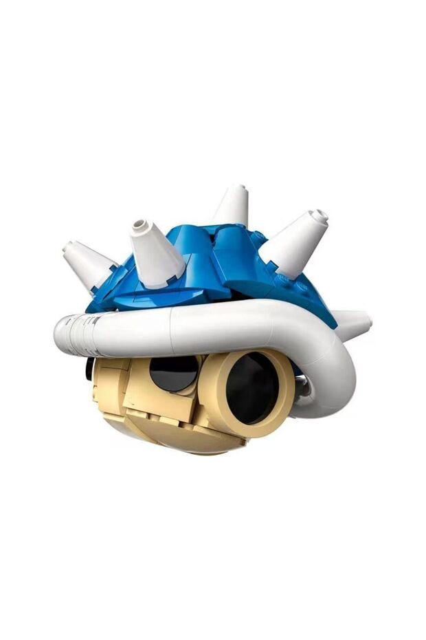 232pcs MOC Game Anime Figures 40787 Kart Spiny Shell Turtle Model Sets DIY Creative Building Blocks - 6