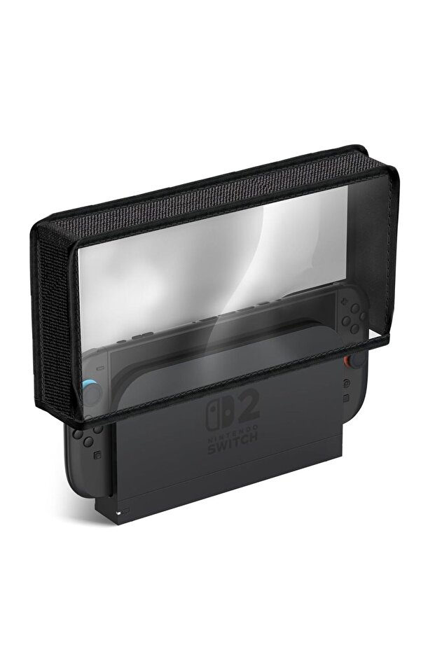غطاء شفاف للغبار لوحدة التحكم Switch 2 وقاعدة التحكم - غلاف واقٍ مضاد للخدش ومقاوم للماء