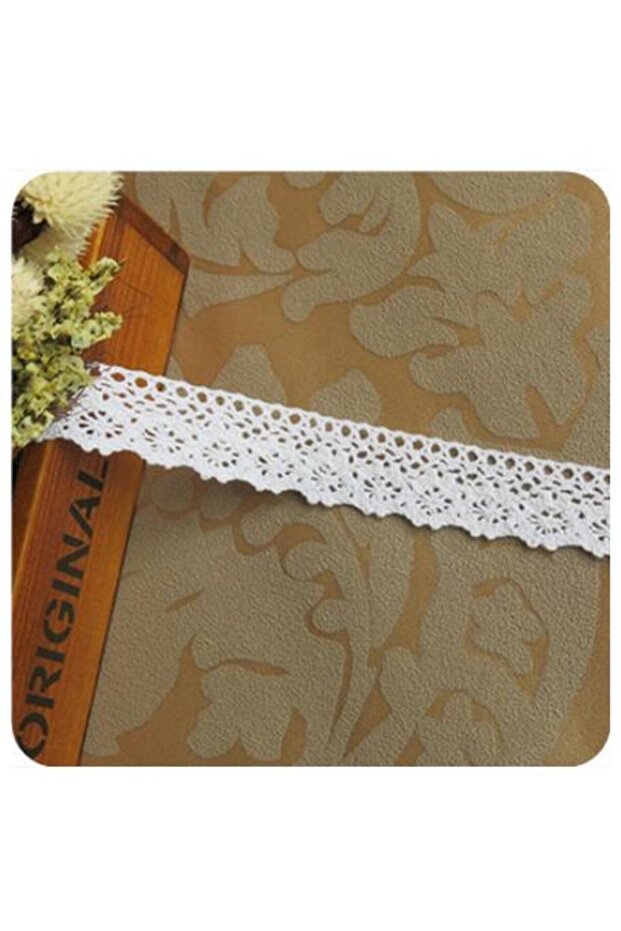 5m 4 5 Meter/roll White Lace Trim Cotton Embroidered Lace Ribbon Crochet Lace Fabric DIY Handmade C