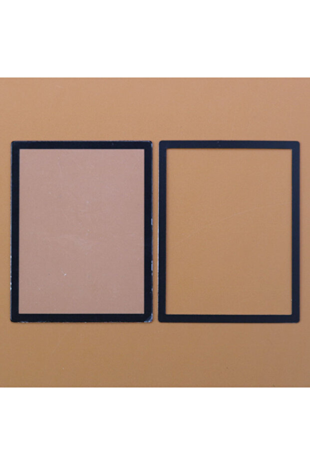 black Top Upper Lower Bottom LCD Screen Frame Cover For NDSL NDS Lite Game Console Plastic Lens