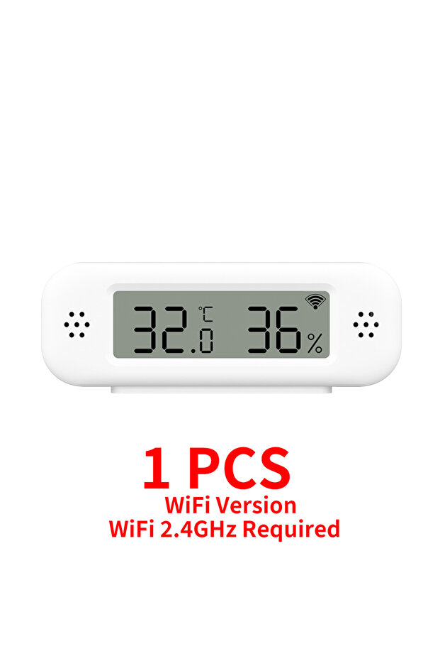 WiFi Version Tuya WiFi Zigbee 3.0 Temperature Humidity Sensor Hygrometer Thermometer App Remote Moni - 1