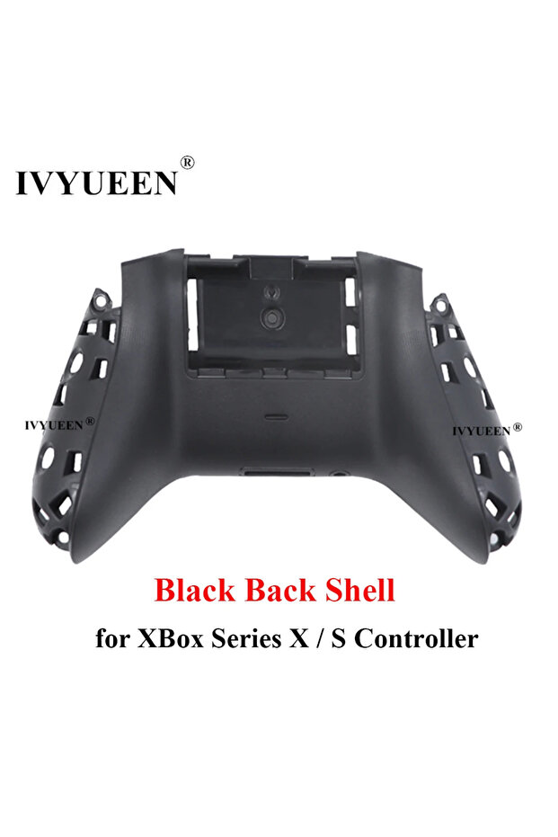 غطاء خلفي أسود من IVYUEEN لوحدة تحكم Xbox Core اللاسلكية وغطاء سفلي لسلسلة Xbox