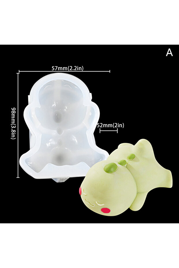 A Lying Dragon Kitty Milk Pudding Silicone Mold Custard Mold Cute Cartoon Jelly Cake Cake Mold Cake.