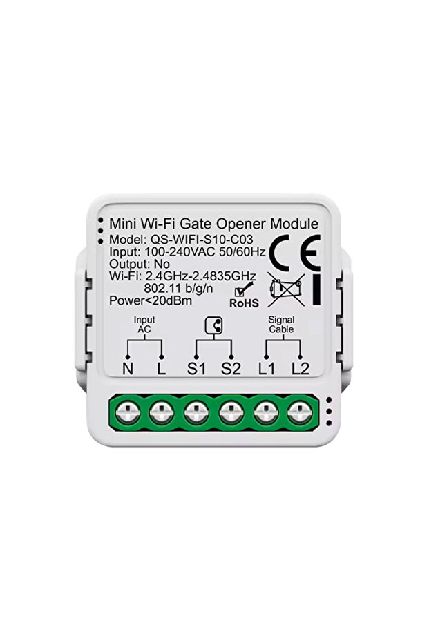 Tuya Smart Garage Door Switch Module Wifi 100-240V Gate Opener Controller for Alexa Google Home A... - 7