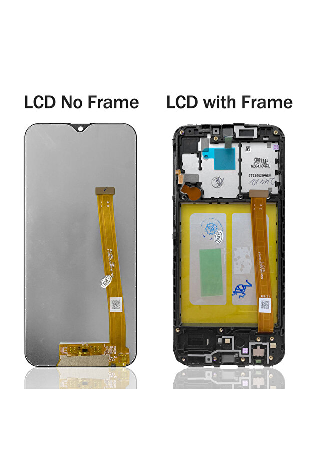 Black With Frame For A20e A202 A202F 5.8'' LCD Screen with Touch Digitizer Assembly And Frame - Dis - 3
