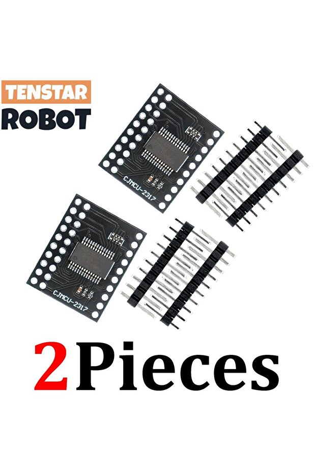 MCP23017 2 pieces TENSTAR 2pcs MCP23017 Serial Interface Module IIC I2C SPI Bidirectional 16-Bit I/O - 1
