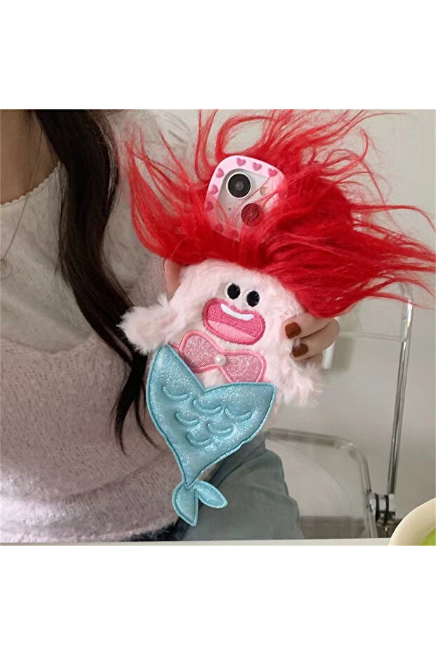 for iphone11(6.1") MULTI Suitable For Ugly And Cute Cartoon Mermaid Monster iPhone 15 Pro Max 14 Pho