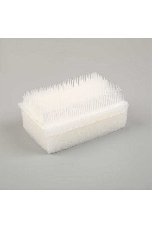 WHITE 1pc Soft Bristle Cat Tongue Sensory Brush-Analogous To A Mother Cat's Tongue,Comforting Pet Gr