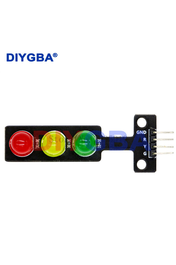 10PCS Mini 5mm LED DC 5V Traffic Light LED Display Module Board for Arduino Mini-Traffic Light fo...
