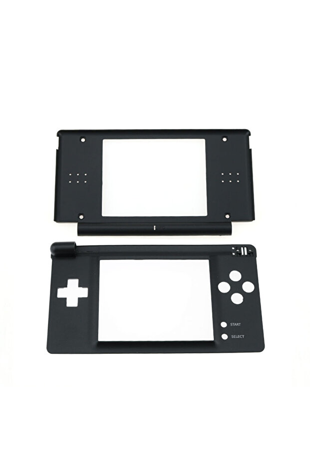 Top and Bottom 1Pcs Top Bottom Frame For DS Lite Upper Lower Screen Frame For Nintend NDSL Shell Bla - 1