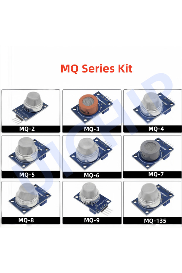 MQ-7 MQ-2 MQ-3 MQ-4 MQ-5 MQ-6 MQ-7 MQ-8 MQ-9 MQ-135 Detection Smoke methane liquefied Gas Sensor Mod - 1