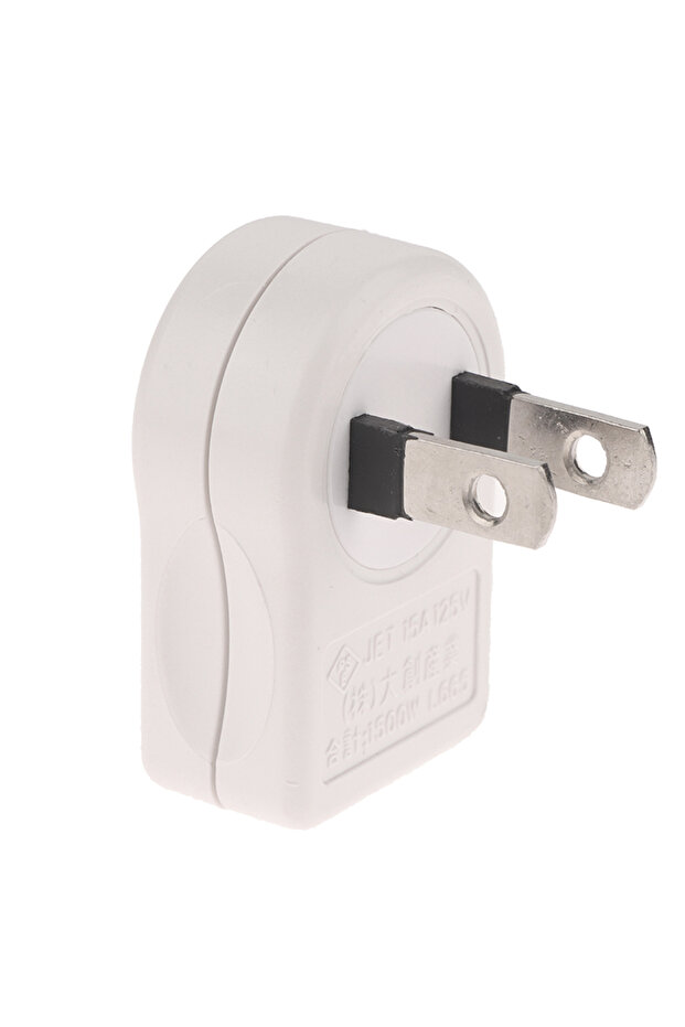 Portrait US 2PIN 360 Angle Rotatable Power Socket Plug Adapter Foldable Travel Aadapters Power Conve - 1