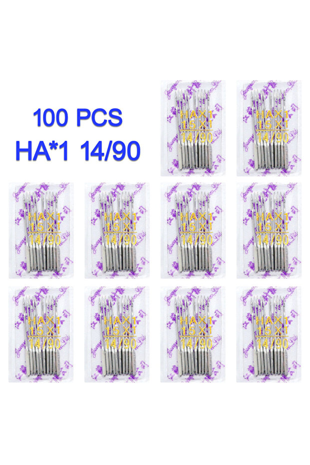 14-90 100 PCS/Box Flying Tiger Sewing Machine Needles HAX1 Size 9 11 12 14 16 18 For Most Household