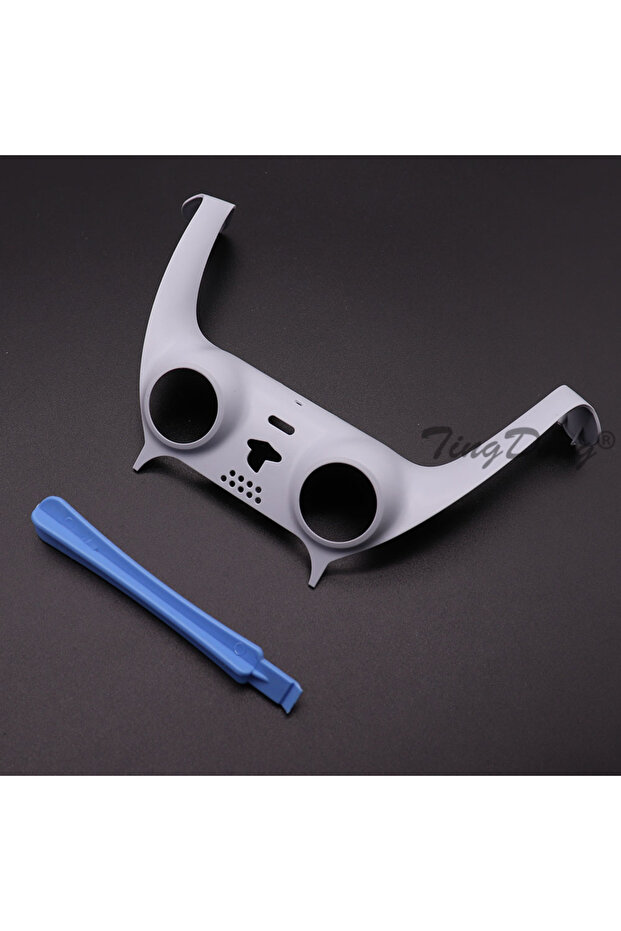 B Chrome/Frosted Gamepad Handle Decorative Strip For PS5 Controller Joystick Handle Shell Cover Wit. - 1