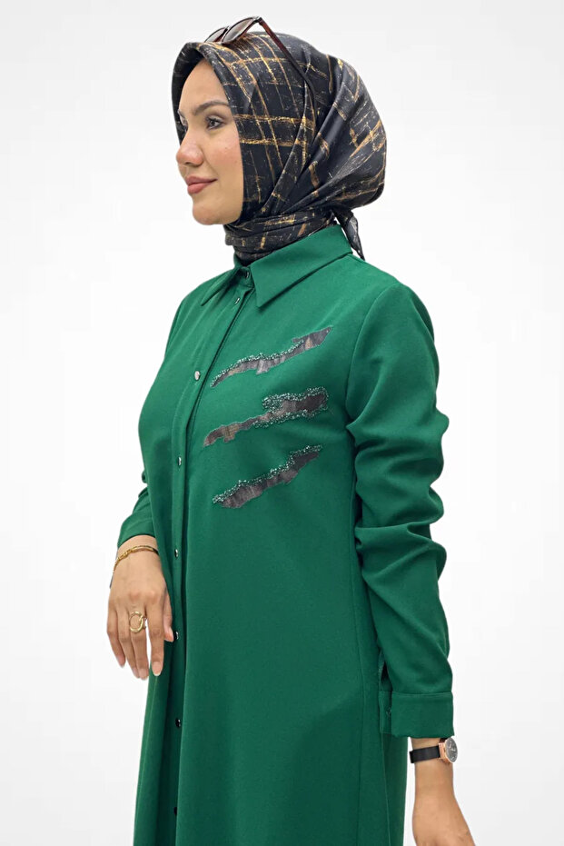 İşlemeli Tunik 2087 - 3