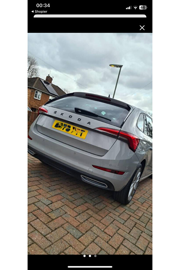 Skoda Scala 2019-2023 TEK ÇIKIŞ difüzör görünüm - 7