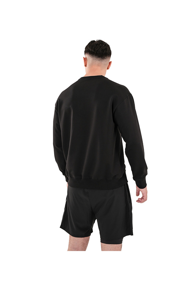 Basic Sweatshirt Siyah - 2
