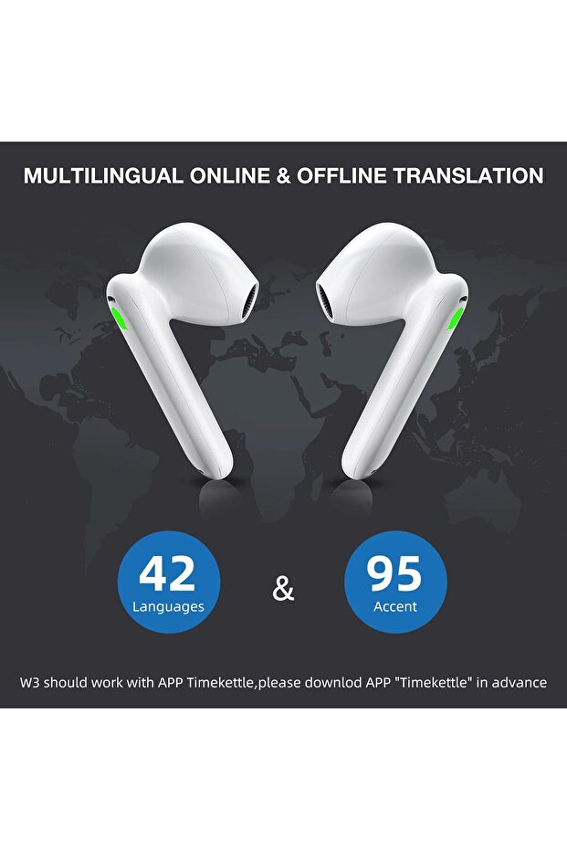 WT2 Edge/W3 Translator Device White - Bidirection Simultaneous Translation, Language Tran - 7