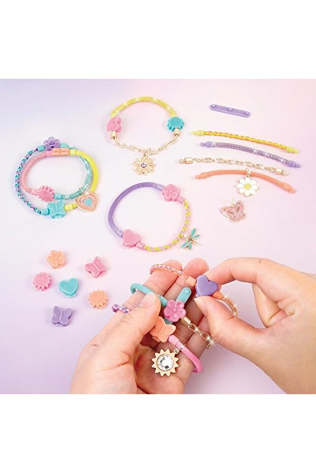 Linked Looks DIY Bracelet Kit – 48-Piece Jewelry Set for Kids (Ages 8+)